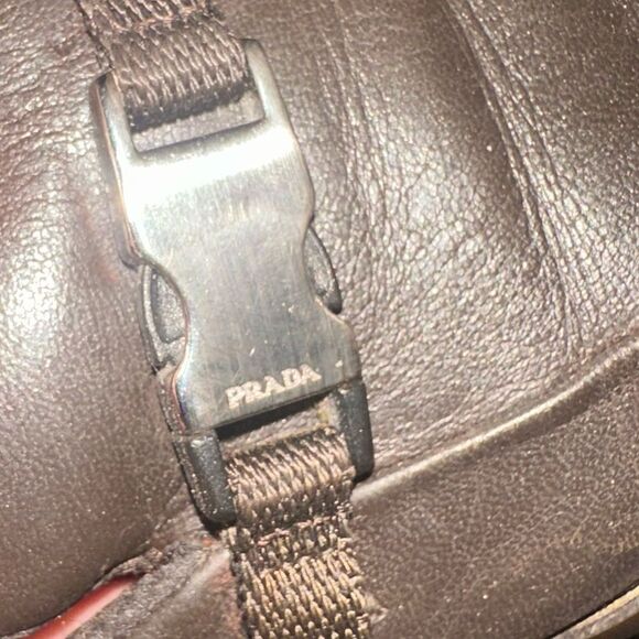 Prada Men's Black Leather Loafers - Picture 14 of 14